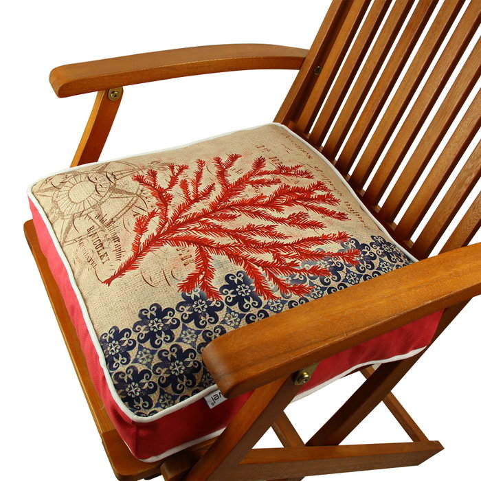 Aberto Design Cojín YM1004 Multicolor 42 x 42 cm